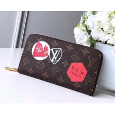 Louis Vuitton Monogram Canvas Zippy Wallet M60017