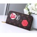 Louis Vuitton Monogram Canvas Zippy Wallet M60017