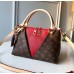 Louis Vuitton V Tote BB Handbag M43966 Red 2018