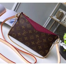 Louis Vuitton Pallas Clutch on Chain M44037 Fuchsia 2017