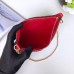 Louis Vuitton Pallas Clutch on Chain M41638 Red 2017