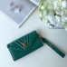 Louis Vuitton New Wave Long Wallet in Calfskin M63298 Green