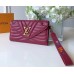 Louis Vuitton New Wave Long Wallet in Calfskin M63298 Burgundy