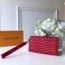 Louis Vuitton New Wave Long Wallet in Calfskin M63298 Red