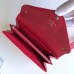 Louis Vuitton New Wave Long Wallet in Calfskin M63298 Red