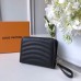 Louis Vuitton New Wave Zippy Short Wallet M63789 Black