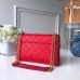 Louis Vuitton Vavin PM Shoulder Bag in Monogram Empreinte Leather M43936 Red 2018