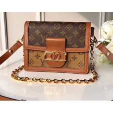 Louis Vuitton Monogram Reverse Canvas Dauphine PM Bag M44393 2019