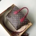 Louis Vuitton Monogram Canvas Flower Zipped Tote BB Bag M44350 Lie de Vin 2019