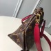 Louis Vuitton Monogram Canvas Flower Zipped Tote BB Bag M44350 Lie de Vin 2019