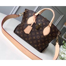 Louis Vuitton Monogram Canvas Flower Zipped Tote BB Bag M44359 Beige 2019