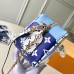 Louis Vuitton Monogram Canvas Beach Pouch Bag Blue 2019