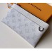 Louis Vuitton Monogram Antarctica Canvas Discovery Pochette Bag M30279 White 2019