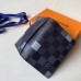 Louis Vuitton Damier Graphite Pixel Canvas Pocket Organiser Wallet N60159 Gray 2019