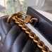 Louis Vuitton Love Lock New Wave Chain MM Bag M52913 Black 2019