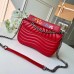 Louis Vuitton Love Lock New Wave Chain MM Bag Red 2019