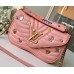 Louis Vuitton Love Lock New Wave Chain MM Bag M53214 Rose 2019