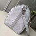 Louis Vuitton Monogram White Canvas Chalk Keepall Bandouliere 50 Bag M44643 2019