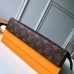 Louis Vuitton Monogram Canvas Chalk Pochette Voyage MM Bag Marron 2019