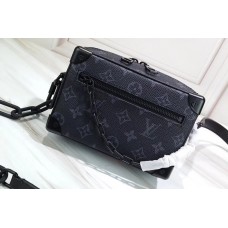 Louis Vuitton Monogram Eclipse Canvas Mini Soft Trunk Bag M44480 2019