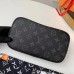 Louis Vuitton Monogram Eclipse Canvas Pochette Volga Pouch Bag M44482 2019