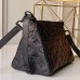 Louis Vuitton Monogram Empreinte Triangle Shaped Messenger Bag M54330 Black 2019