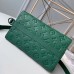 Louis Vuitton Monogram Empreinte Triangle Shaped Messenger Bag M54330 Green 2019