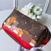 Louis Vuitton Monogram Canvas Mini Pochette Accessoires Bag Lions Print M63830