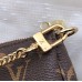 Louis Vuitton Monogram Canvas Mini Pochette Accessoires Bag Lions Print M63830