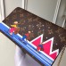 Louis Vuitton Monogram Canvas Chain Pochette Weekend Clutch Bag Bears Print M63857