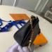 Louis Vuitton Monogram Giant Canvas Micro Pochette Accessoires Bag M67579 Animal Print 2019