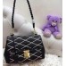 Louis Vuitton Black Losange Flap Bag black