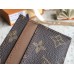 Louis Vuitton Men's Double Card Holder M62170 Monogram Canvas