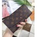 Louis Vuitton Emilie Monogram Canvas Wallet M60696 Coffee