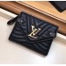 Louis Vuitton New Wave Compact Wallet M63427 Black