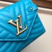 Louis Vuitton New Wave Compact Wallet M63428 Blue