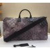 Louis Vuitton Men's Keepall Bandouliere 50 Travel Bag in Monogram Galaxy Canvas M44166 2018