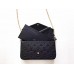 LOUIS VUITTON FELICIE THREE-IN- ONE CHAIN BAG 2017 BLACK