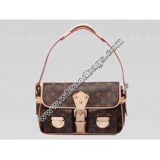 LOUIS VUITTON MONOGRAM CANVAS HUDSON HANDBAG