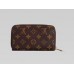 Louis Vuitton Monogram Canvas Zippy Compact Wallet