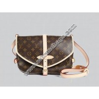 LOUIS VUITTON MONOGRAM CANVAS SAUMUR TOTE BAG MM