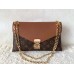 Louis Vuitton Pallas Chain Flap Bag in havane