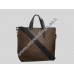 LOUIS VUITTON MONOGRAM MACASSAR CANVAS DAVIS TOTE BAG