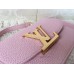 Louis Vuitton pink Vivienne LV Bag in clemence leather