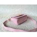 Louis Vuitton pink Vivienne LV Bag in clemence leather