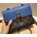 Louis Vuitton Monogram Canvas and Leather Locky BB Bag M44321 Bleu Jean 2019