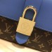 Louis Vuitton Monogram Canvas and Leather Locky BB Bag M44321 Bleu Jean 2019