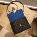 Louis Vuitton Monogram Canvas and Leather Locky BB Bag M44321 Bleu Jean 2019