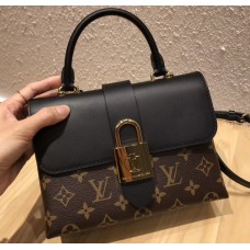 Louis Vuitton Monogram Canvas and Leather Locky BB Bag M44141 Noir 2019