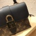 Louis Vuitton Monogram Canvas and Leather Locky BB Bag M44141 Noir 2019